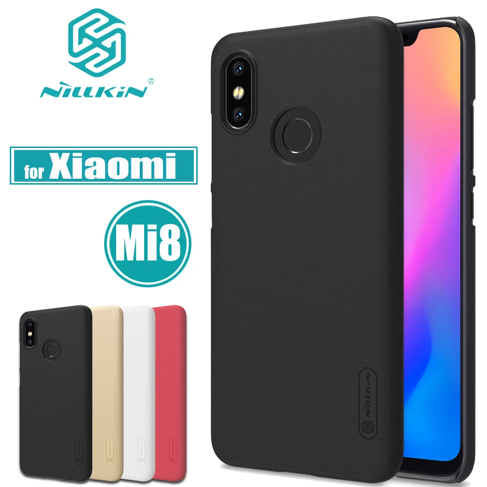 Для Xiaomi mi 8 mi 8 чехол Nillkin матовый Жесткий PC Пластиковый чехол для телефона задний Чехол s для Xiao mi M8 mi 8 mi 8 Capa Nilkin Shell