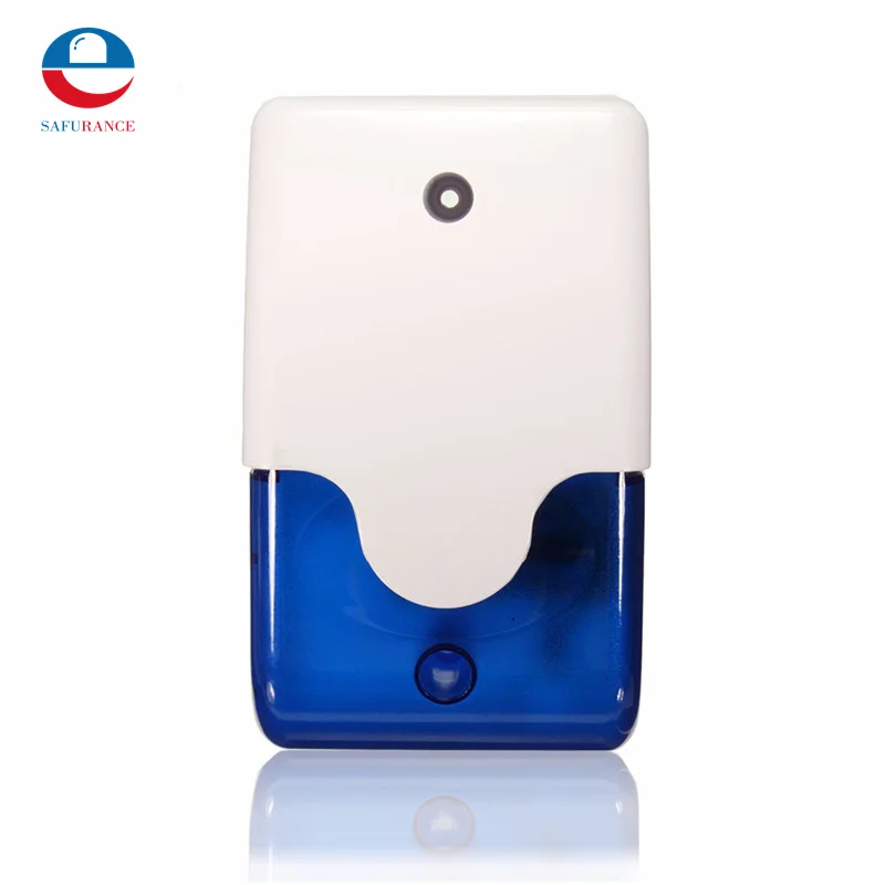 

NEW Mini Wired Flashing Light Strobe Siren For Wireless Alarm Safety System 110 dB For Home Security System