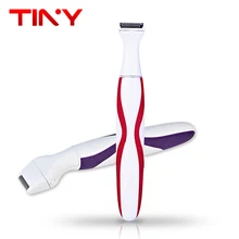 TINY 2 in 1 Bikini Shaver Electric Lady Trimmer Hair Removal Female Shaving Machine Women Razor Electric Epilator