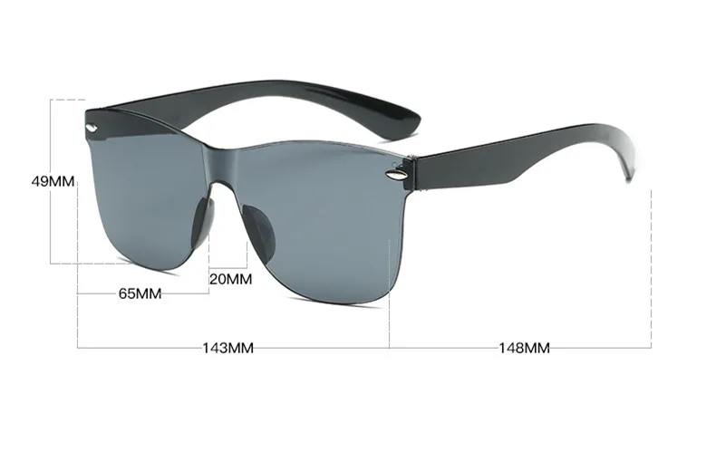 DCM Новые прозрачные солнцезащитные очки модные оправы солнцезащитных очков Для женщин Винтаж Брендовые очки Oculos De Sol masculino UV400