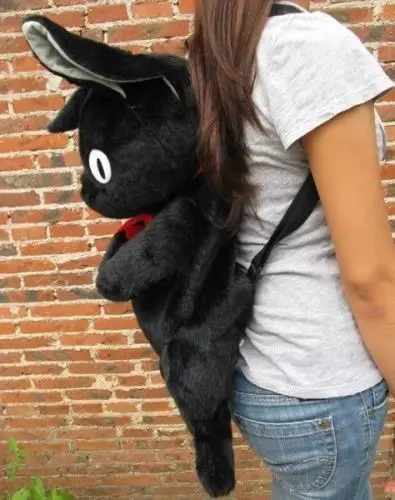 Рюкзак плюшевый в виде черной кошки 75 см 25 дюймов|kikis delivery service backpacks|backpack plushplush