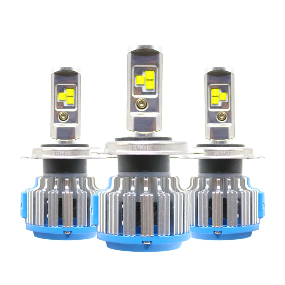 

Universal H4 LED Motorcycle Headlight Bulb 6000LM 40W Hi/Lo Conversion Kit 6500K Moto Super Bright Headlight LED Bulbs Headlamp