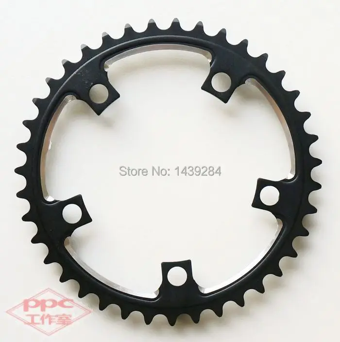 Vitesse Сверхлегкий алюминиевый 110BCD 39 Т 44 46 48 50 53 ЧПУ chainring crankset передние звездочки