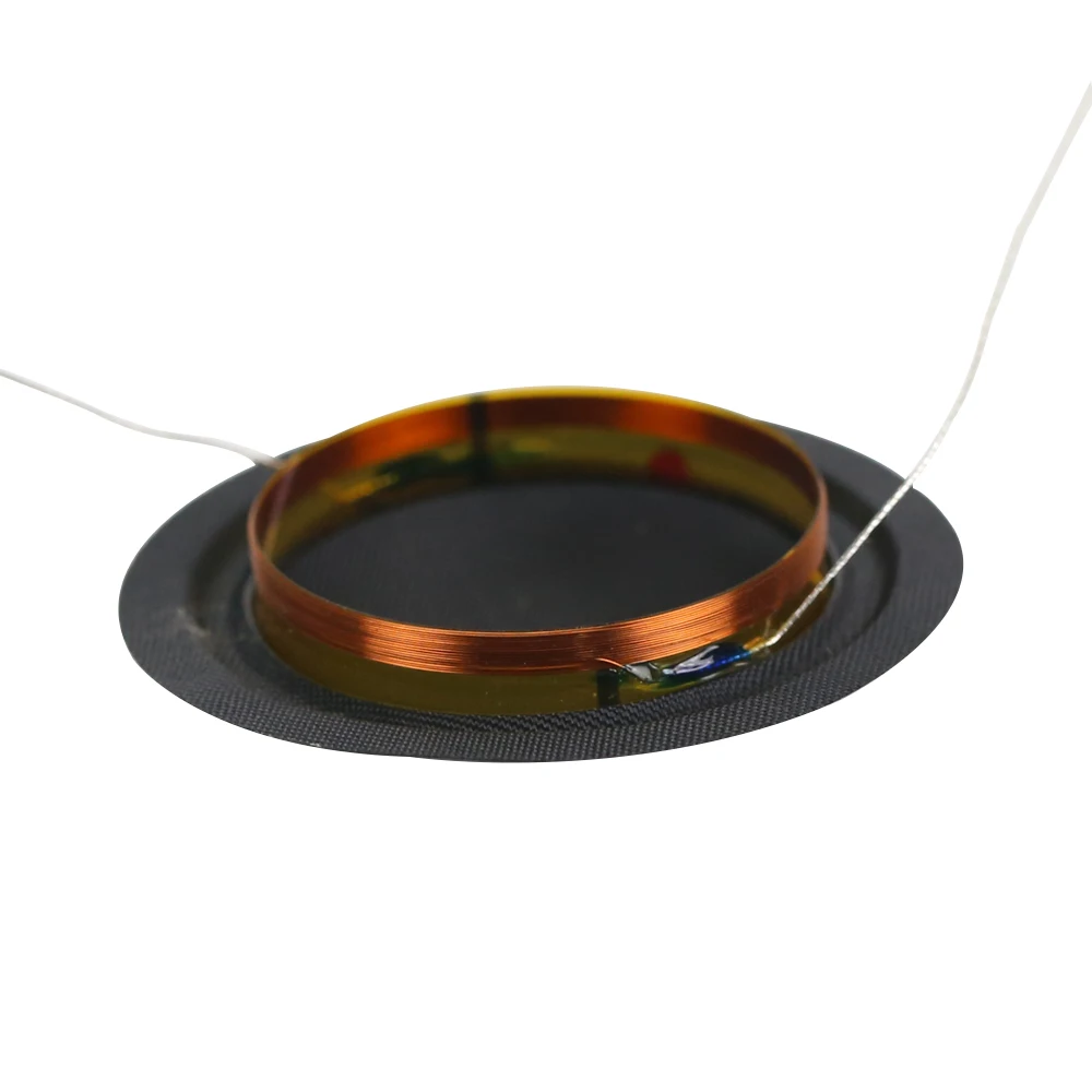 1" inch Dome Tweeters Voice Coil Silk Diaphragm Universal 25.5 Core Two Side Wires Treble Speaker Repair 4.1-8OHM for Hivi 2PCS 3