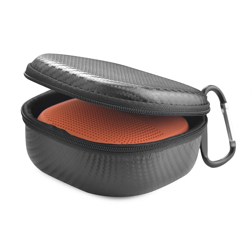 

Portable Protective Speaker Case for BOSE Soundlink Micro with Buckle Speaker Nylon Cover Cases 12x12x5.5cm