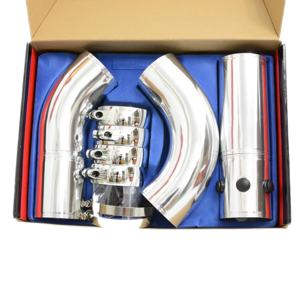 VSRacing Universal 76mm 3 inch Cold Air Aluminum Air Intake Pipe