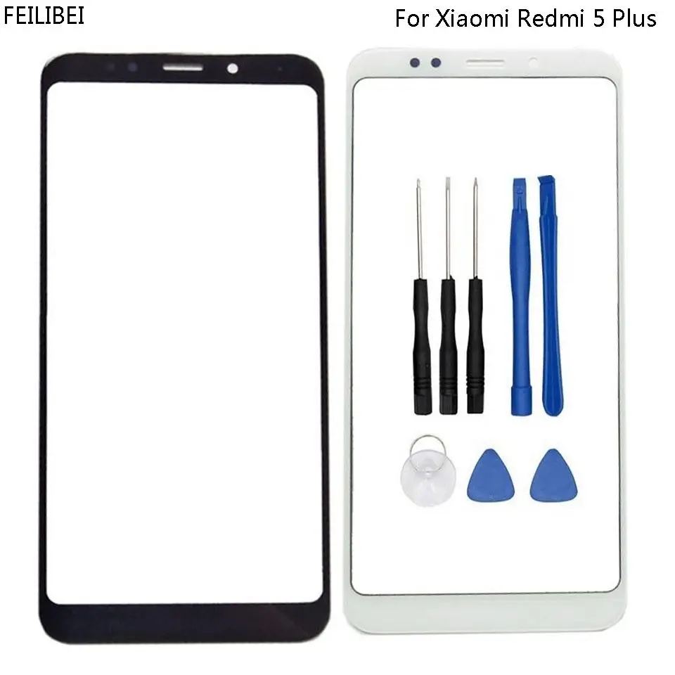 

Black/White For Xiaomi Redmi 5 Plus Touch Screen Glass Replacement Parts For Redmi 5 Plus Touchscreen with Tools