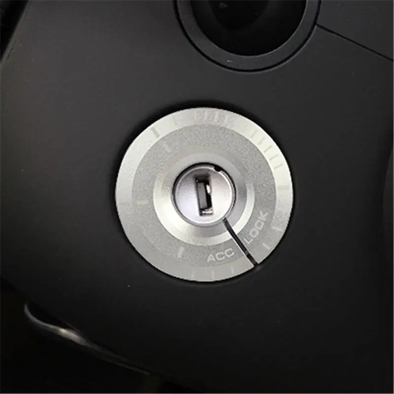 

Car Ignition Interior Durable Automovil Chromium Modified Modification Accessories Protecter Trim Accessory 18 19 FOR Audi A1