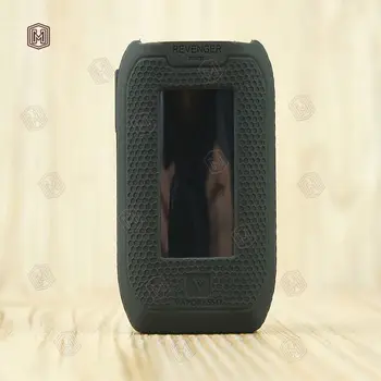 

Microsmoke 1pc for Revenger MINI 85W TC Silicone Case ModShield Cover Shield Skin Wrap (Black)