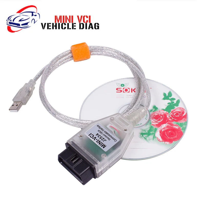 

Latest MINI VCI FOR TOYOTA TIS Techstream V8.10.021 Auto Diagnostic interface Car Diagnostic cable Car Diagnosis Adaptor