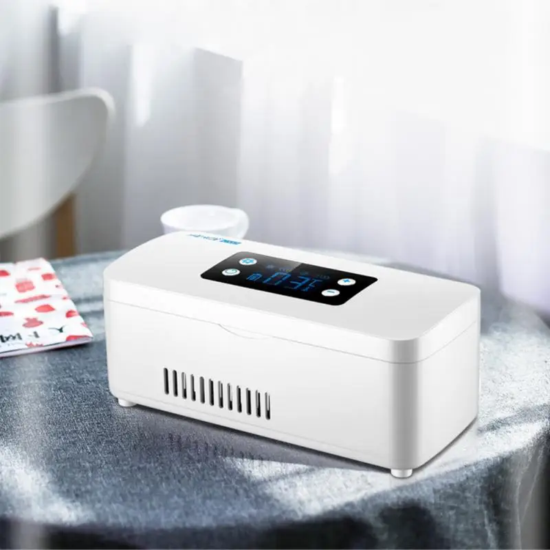 

Medicine Storage Smart Car Accessories LCD Display Insulin Refrigerator Cooler
