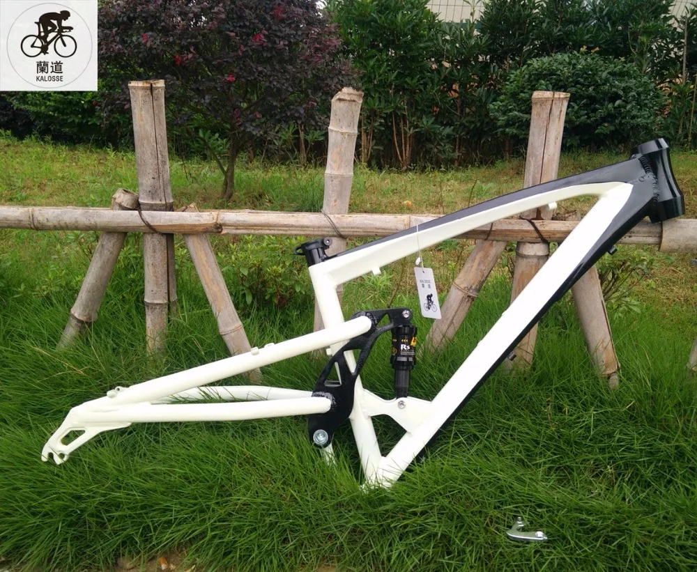 Cheap Kalosse  BB120mm  Electrical  Fat bike frame   Beach bike parts    DIY colors  26*17inch     snow bike frame   26*4.0 inch 2