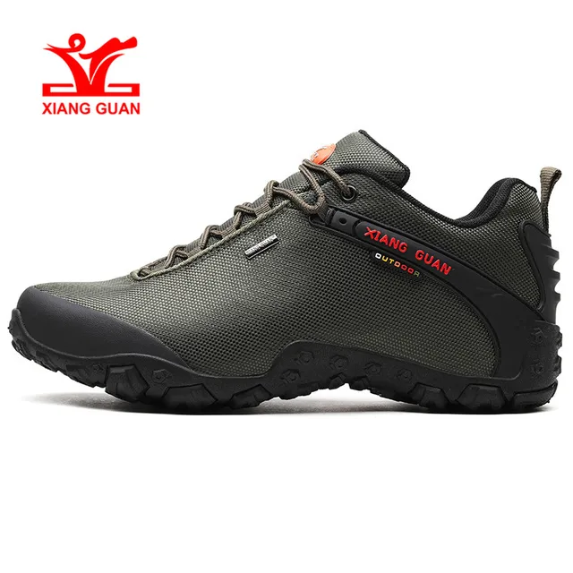 Xiang Guan Windproof Style Outdoor Climbing Sneakers Unisex Comfortable Green Soft Sport shoes Fast Delivery