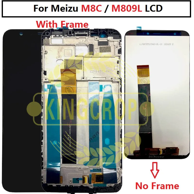 Новинка 2018 ЖК-дисплей с сенсорным экраном и рамкой для Meizu M8C дигитайзер в сборе