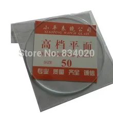 40 шт 1 мм выбранный Размер 40,5~ 50 мм плоские минеральные круглые часы стеклянные аксессуары часы Сменное стекло