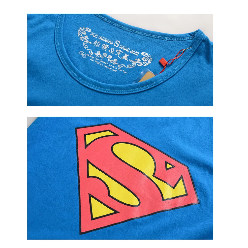 2109 Hot Sale Superman T Shirt Women And Men Lovers Clothes Casual O Neck Short Sleeve T-shirts For Couples 2109 Hot Sale Superman T Shirt Women And Men Lovers Clothes Casual O Neck Short Sleeve T-shirts For Couples