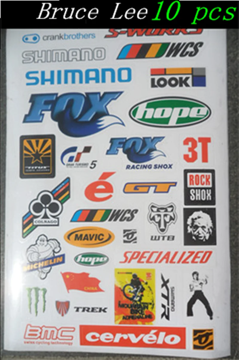 bike scratch stickers