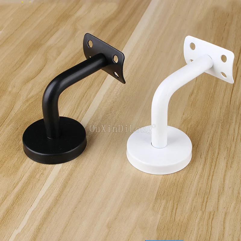 10PCS Black/White 60*60mm 90Degree Wall Mounted Br...
