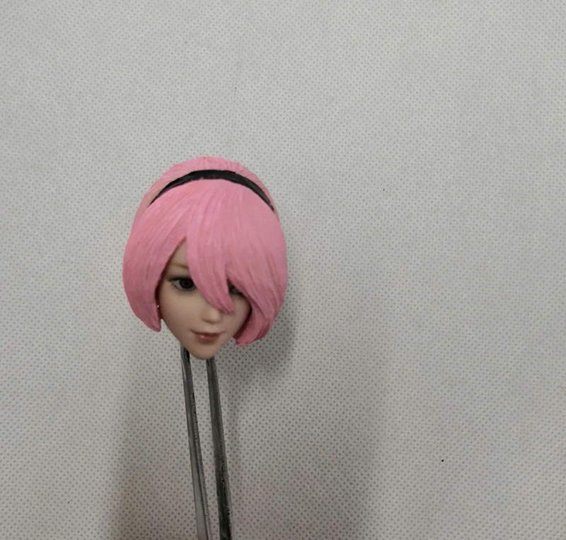 Масштаб 1/6 бледная кожа 2B PS4 NieR Automata аниме женская голова игрушка скульптура с