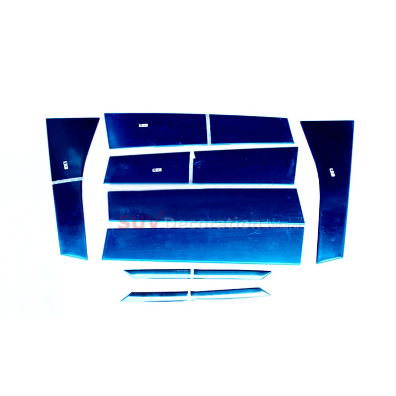 

For Ford Kuga Escape 2013 - 2017 Chrome Stainless Car Window Centra Pillar Sill Cover Trim 8pcs