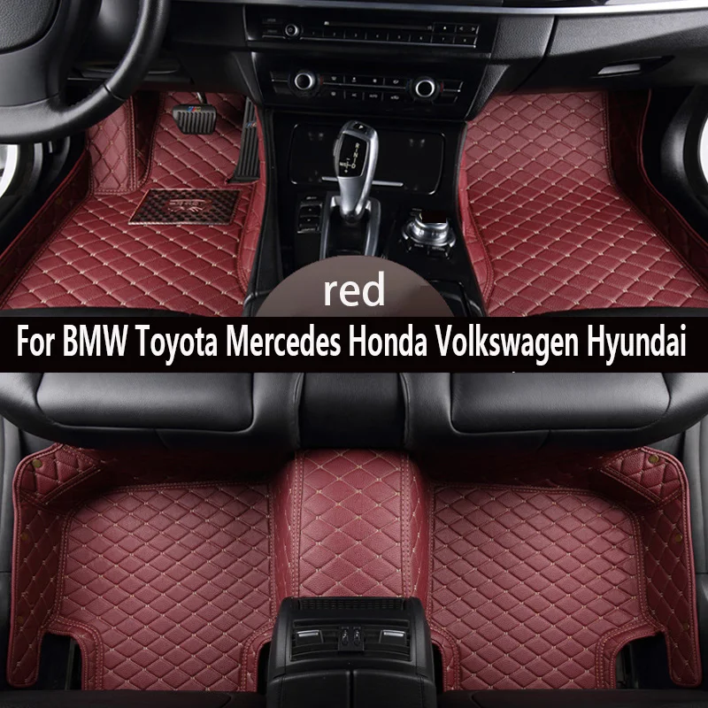 

shenlao floor mat for BMW e60 f30 toyota yaris chr corolla for Mercedes 205 212 honda civic golf tiguan polo Custom floor mats