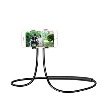 

Universal Lazy Holder Hanging Neck Rotating Stand Bracket Clip for Smartphone