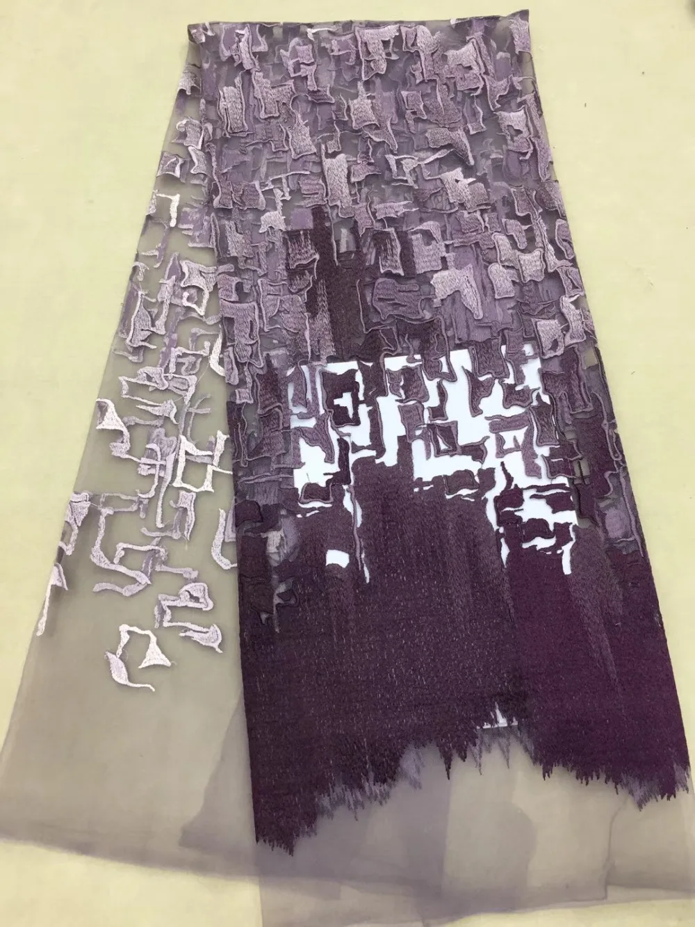2018 новый узор 5 ярдов XC3297 #8 цветов смешанные цвета Тюль Сетка кружевная ткань для свадебного платья/Распиловка