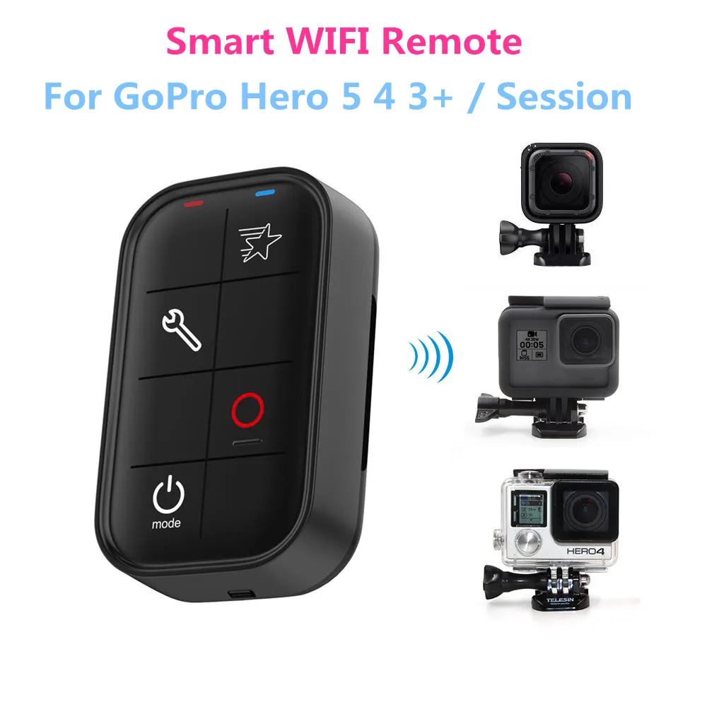 Waterproof Smart WIFI Wireless Remote Control For GoPro Hero 7 6 5 4 3