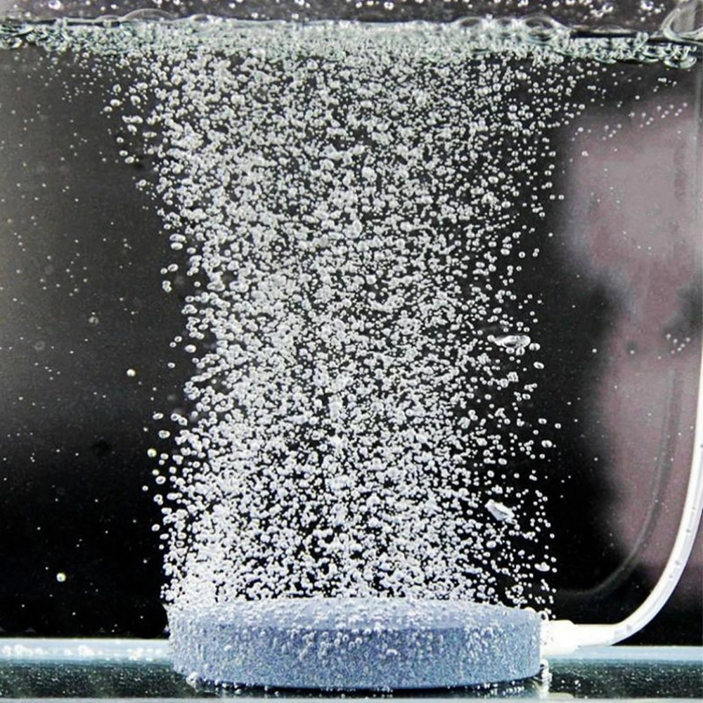 Новой воздушно-пузырьковая галька аквариум аэратор насос пруда диск аквариума диффузор гидропонный кислородный баллон acuarios отпуску 40/60/80 мм