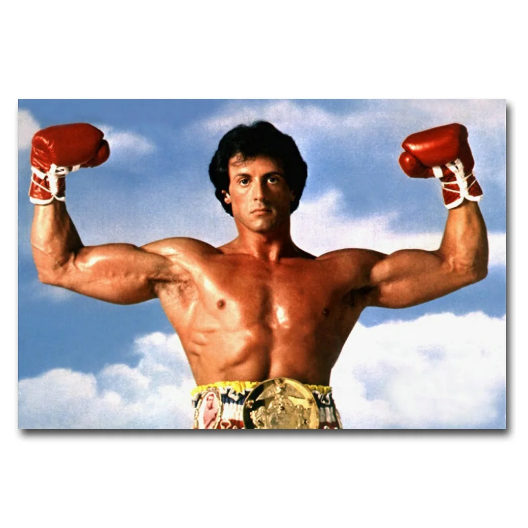 Aliexpress Rocky Balboa Boxen Art Silk Plakat druck 13x18 zoll Motivation Sylvester Stallone Bild für Raum wand dekor 014 von verlässlichen