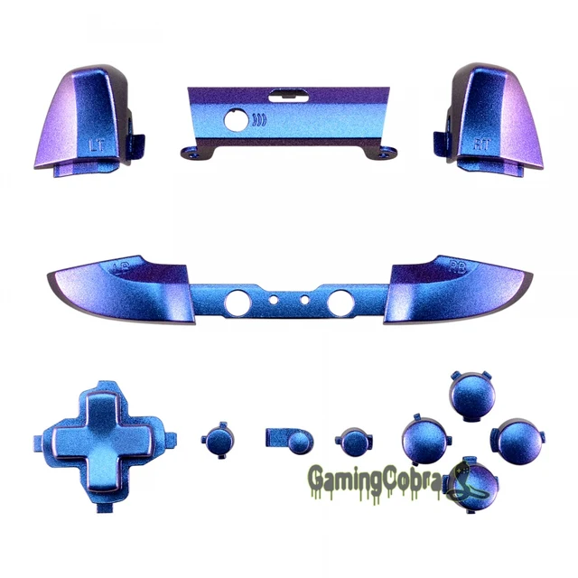 Best Offers Matte UV Coated Chameleon Color Repair Kits Full Set Button for Xbox One S Gaming Controller #SXOJ0206 Best Offers Matte UV Coated Chameleon Color Repair Kits Full Set Button for Xbox One S Gaming Controller #SXOJ0206