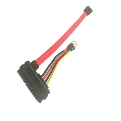 Кабель SATA22P к SATA7P + 4p кабель для передачи данных 3 5 дюйма HDD SATA питания жесткого