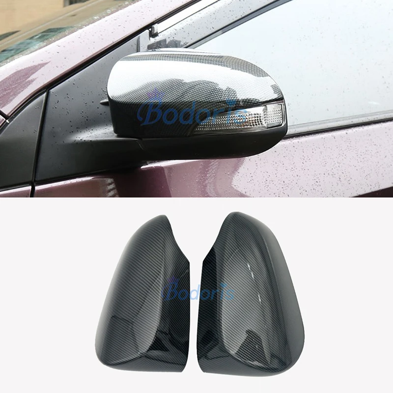 

Carbon Fiber Color Side Wing Door Mirror Cover Trim for Toyota C-HR CHR 2017 2018 Car Styling Tuning Accessories