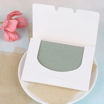

1bag/50 Sheet Face Tool Tissue Papers Green Tea Smell Makeup Cleansing Oil Absorbing Face Paper Absorb Blotting Facial Cleanser