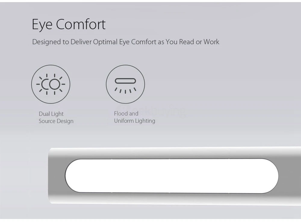 Xiao mi jia светодиодный гибкий Настольный светильник, 2 двойных источника, умный настольный светильник, светильник с датчиком окружающей среды, лампа для кровати от mi Home APP