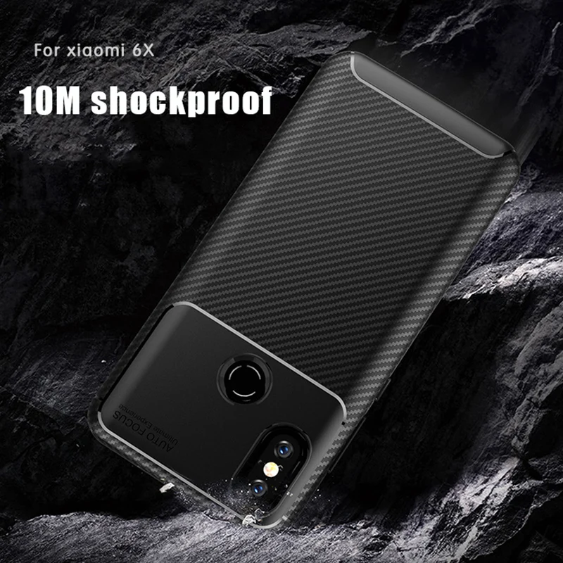 

Slim Silicone Soft TPU Case for XiaoMi Mi A2 MiA2 shockproof Case for XiaoMi Mi 6x Mi6x Phone Back Cover
