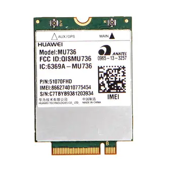 

Card for WWAN LTE MU736 3G Built-in Module WWAN HSPA NGFF for Dell Venue 8/11/15Pro sony samsung asus acer