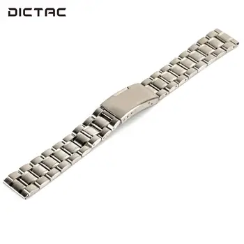 

18-24mm Silver Replacement Wrist Band Watch Band Genuine Men'S Wrist Straps Quick Release Replacement Belt