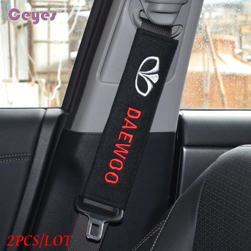 

Ceyes Car Styling Auto Shoulders Cover Case For Daewoo Espero Nexia Matiz Lanos Nubira Emblems Stickers Accessories Car-Styling