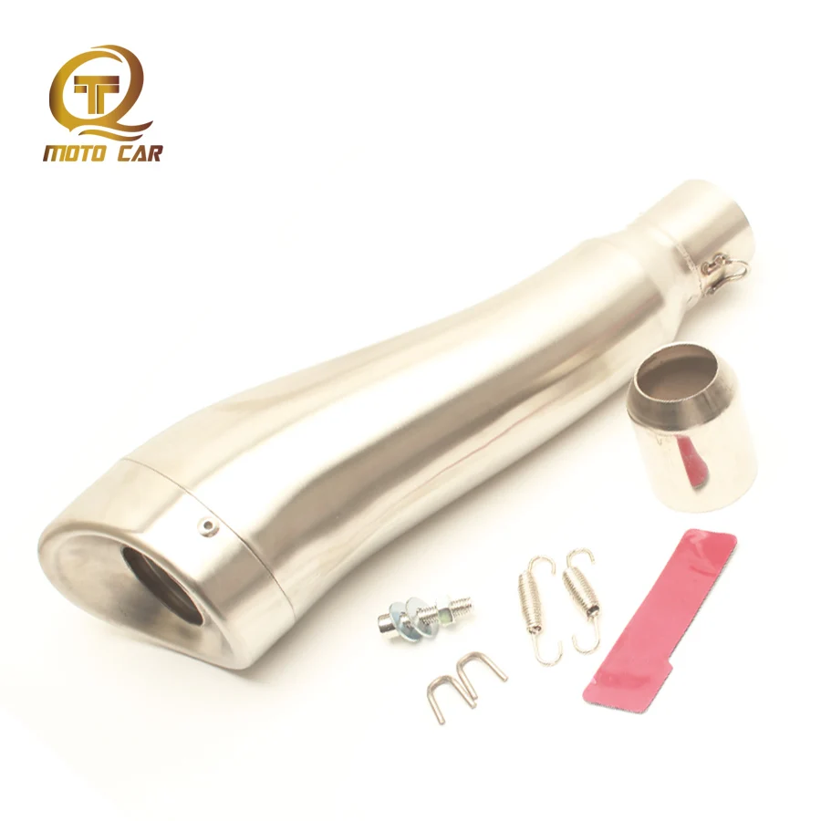 

Muffler Exhaust Motorcycle 370MM DB Killer GP HP 51MM Escape Moto for Kawasaki Z250 Z750 300 350 R15 R25 Akrapovic Exhaust Pipe