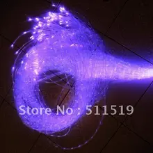 Сторона свечение rgb волоконно-оптический кабель огни для детей, 100 шт. 0,75 мм* 3 core точка вспышки оптоволоконный кабель 4 М длинные+ rgb света двигателя