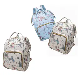 Мода Большой пеленки сумка-Органайзер уход детские сумки для мамы путешествия Сумки для подгузников на молнии сумка для пеленания