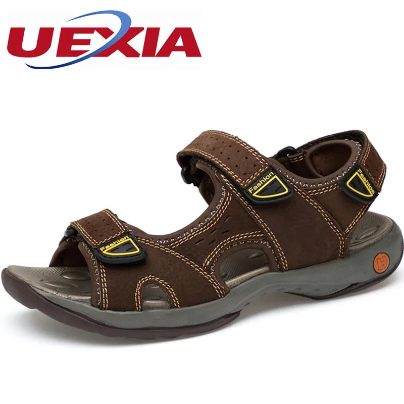 

Top quality Women Sandals Summer New Breathable Cut-Out Beach Casual Shoes With Cow Muscle Bottom Outdoor Sandalias plus size 47