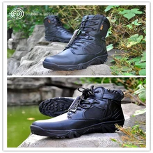 Спорт на открытом воздухе военные мужские тактические ботинки мужская война обувь военные кожаные ботинки различных типов дополнительных ocean