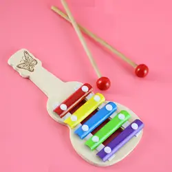 Детские музыкальные игрушки обучения Образование Радуга деревянные Ксилофоны инструменты игрушки для изучения детей музыкальный