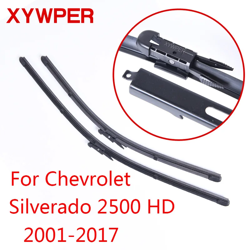 XYWPER щетки стеклоочистителя для Chevrolet Silverado 2500 HD 2001 2002 2003 2004 2005 2017 автомобильные