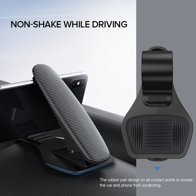 Ugreen Car Phone Holder for Phone Adjustable Holder on Car Dashboard Mobile Phone Holder Stand In Car Car Holder - Image 4