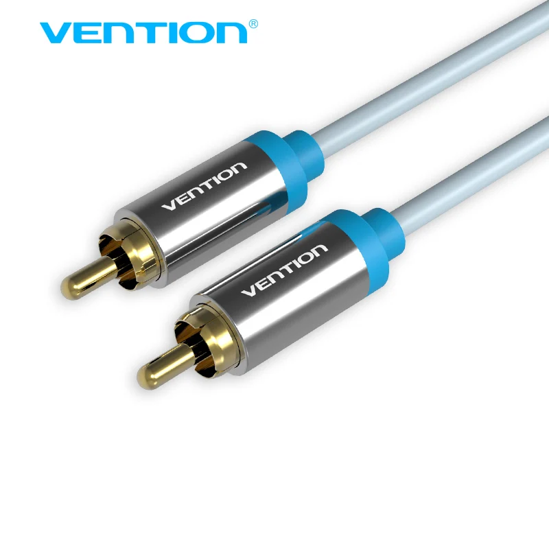 Vention RCA Audio Cable 1m 1.5m 2m RCA To RCA Male To Male Stereo Video Cable Metal Type Coaxial Cable For TV Amplifier DVD Vention RCA Audio Cable 1m 1.5m 2m RCA To RCA Male To Male Stereo Video Cable Metal Type Coaxial Cable For TV Amplifier DVD