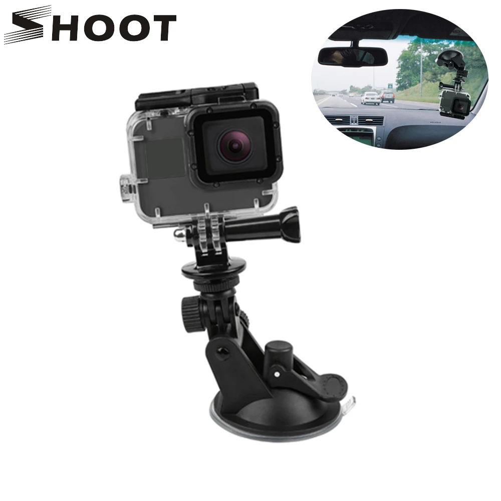 Cámara de acción caliente Mentón Casco De Motocicleta Soporte de Montaje para GOPRO Hero 654 XiaoYi