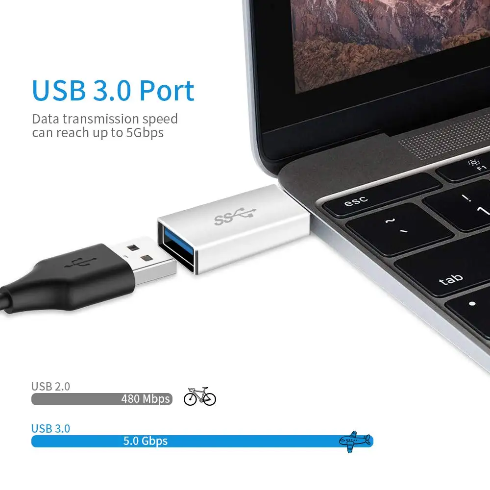 Адаптер Onvian OTG type-C USB 3,0 папа-USB 3,1 type C мама type-C USB адаптер для ноутбука samsung huawei